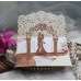 3D Laser Cut Wedding Invitation Card  Laser Iridescent Paper 